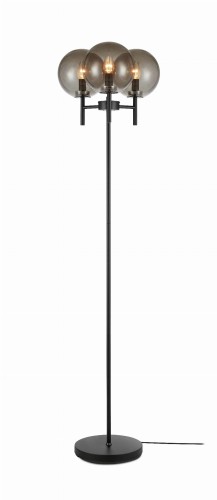 Lampa stojąca podłogowa Crown 107947 Markslojd 3xE14 20W Metal Czarny