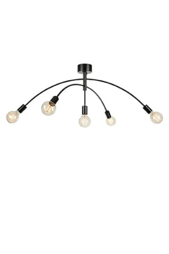Lampa wisząca Crux 108280 Markslojd E27 40W Metal Czarny