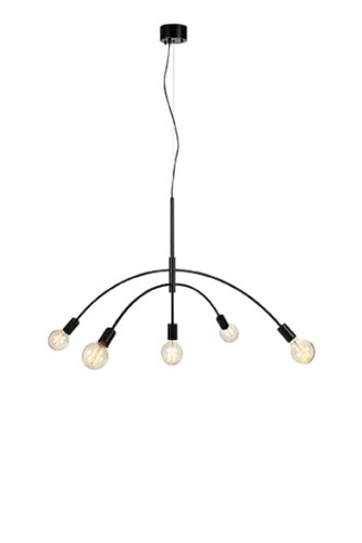 Lampa wisząca Crux 108282 Markslojd E27 40W Metal Czarny
