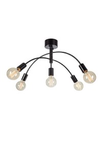 Lampa wisząca Cygnus 108284 Markslojd 5xE27 40W Metal Czarny