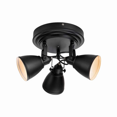 Lampa ścienna Fjällbacka 108081 Markslojd 3xG9 20W Metal Czarny