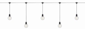 Lampa zewnętrzna Garden 108021 Markslojd 10xFIXED LED 2.9W Czarny CLEAR