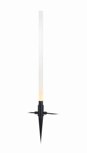 Lampa zewnętrzna Garden 107719 Markslojd 1xFIXED LED 3W Czarny FROSTED