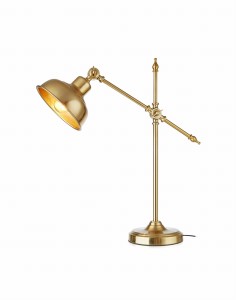 Lampa ścienna Kinkiet Grimstad 108116 Markslojd 1xE27 60W Mosiężny