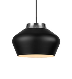 Lampa wisząca Kom 107378 Markslojd 1xE27 60W Stal Czarny