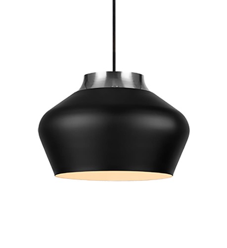 Lampa wisząca Kom 107378 Markslojd 1xE27 60W Stal Czarny