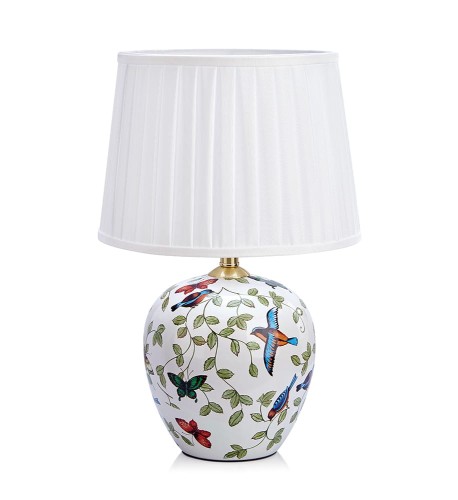 Lampa stojąca stołowa Mansion 107040 Markslojd 1xE27 60W MULTICOLOR Biały