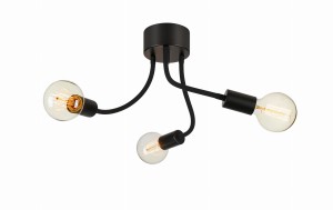 Lampa ścienna Medusa 107930 Markslojd 3xE27 20W Czarny