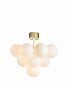 Lampa sufitowa Plafon Merlot 107912 Markslojd 13xG9 20W Mosiężny Biały