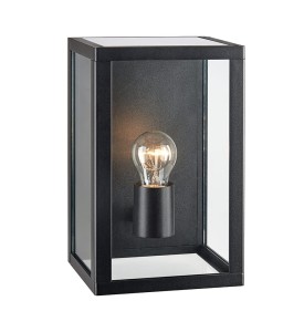 Lampa ścienna Kinkiet Pelham 107113 Markslojd 1xE27 60W Czarny Przezroczysty