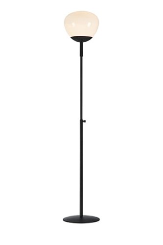 Lampa stojąca podłogowa Rise 108278 Markslojd 1xE27 40W Czarny SMOKE