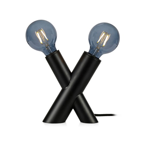 Lampa stojąca stołowa Simul 108052 Markslojd 2xE14/E27 40W Czarny