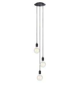 Lampa wisząca Sky 106334 Markslojd 3xE27 60W Czarny