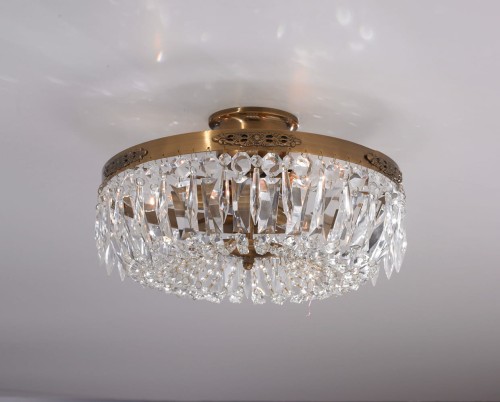 Lampa sufitowa Plafon Strömsholm 100613 Markslojd 3xE14 40W Antyczny Przezroczysty