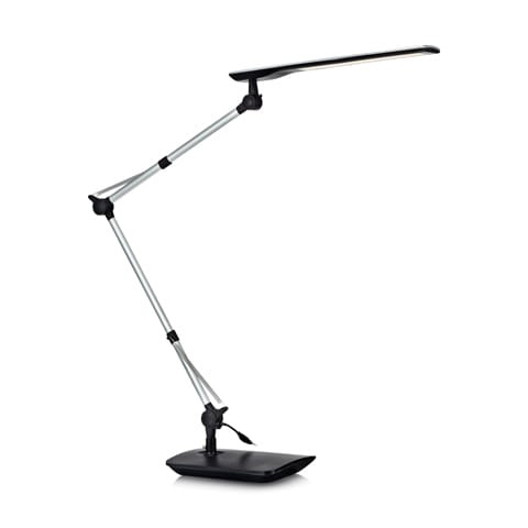 Lampa stojąca stołowa Study 105683 Markslojd 1xFIXED LED 5W Czarny Srebrny