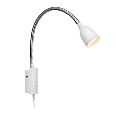 Lampa ścienna Kinkiet Tulip 105939 Markslojd 1xFIXED LED 2.5W Chrom Biały