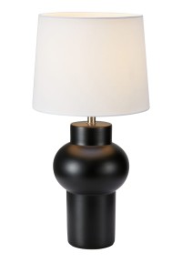 Lampa stojąca stołowa Shape 108449 Markslojd 1xE27 40W Czarny Biały