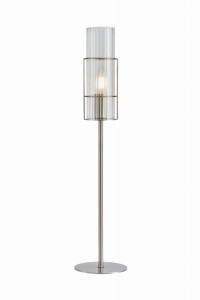 Lampa stojąca stołowa Tubo 108558 Markslojd 1xE14 40W Metal Satin nikiel