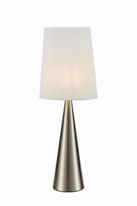 Lampa stojąca stołowa Conus 108624 Markslojd 1xE14 40W Metal Satin nikiel