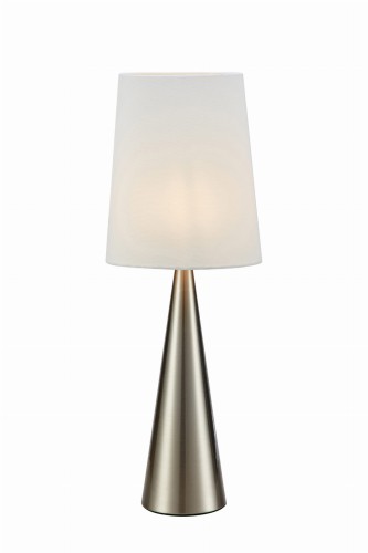 Lampa stojąca stołowa Conus 108624 Markslojd 1xE14 40W Metal Satin nikiel