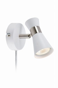 Lampa ścienna Folie 108627 Markslojd 1xGU10 7W Metal Biały