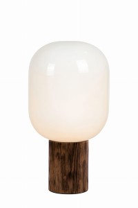 Lampa stojąca stołowa Skene 108663 Markslojd 1xE27 40W Drewno Brązowy