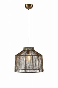 Lampa wisząca Capanna 108667 Markslojd 1xE27 40W Metal Czarny