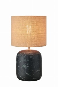 Lampa stojąca stołowa Montagna 108684 Markslojd 1xE27 40W Beton Czarny