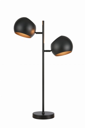 Lampa stojąca stołowa Edgar 108691 Markslojd 2xE14 40W Żelazo Czarny