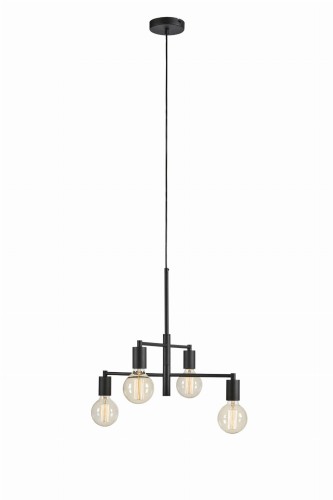 Lampa wisząca Cielo 108716 Markslojd 4xE27 40W Metal Czarny