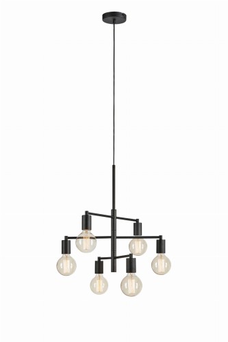 Lampa wisząca Cielo 108717 Markslojd 6xE27 40W Metal Czarny