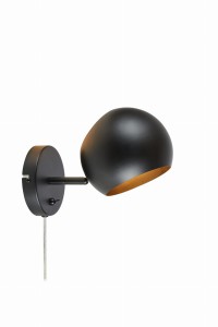 Lampa ścienna Edgar 108753 Markslojd 1xE14 40W Metal Czarny