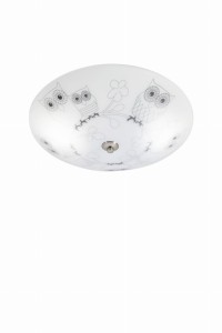 Lampa sufitowa Plafon Ugglarp 108764 Markslojd 2xE27 40W Tworzywo sztuczne Biały