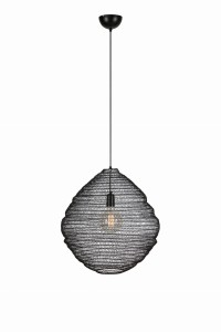 Lampa wisząca Tazza 108772 Markslojd 1xE27 40W Żelazo Czarny