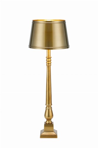 Lampa stojąca stołowa Metallo 108774 Markslojd 1xE27 40W Aluminium Antyczny mosiądz