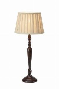 Lampa stojąca stołowa Chocolat 108777 Markslojd 1xE27 40W Aluminium Dark brązowy