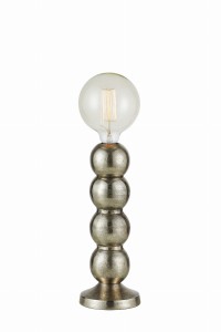 Lampa stojąca stołowa Gong 108781 Markslojd 1xE27 40W Aluminium Srebro