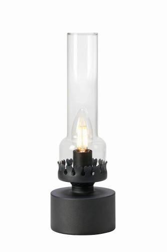 Lampa stojąca stołowa Kandella 108786 Markslojd 1xE14 40W Metal Czarny