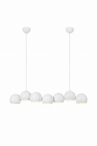 Lampa wisząca Cupolo 108859 Markslojd E14 Biały