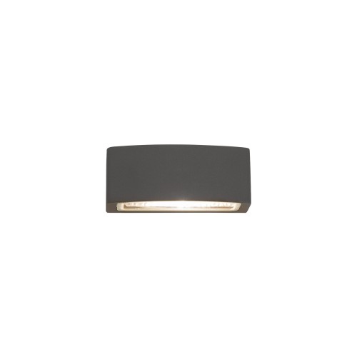 Lampa zewnętrzna ścienna natynkowa BRICK 3408 Nowodvorski 1xE27 25W only LED IP65 Aluminium lakierowane Grafitowy