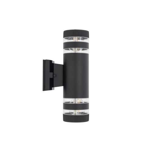 Lampa zewnętrzna ścienna natynkowa SIERRA 4422 Nowodvorski 2xE27 25W only LED IP54 Aluminium lakierowane Czarny