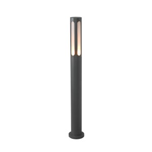 Lampa zewnętrzna stojąca MEKONG 4698 Nowodvorski 1xE27 10W only LED IP42 Aluminium lakierowane Czarny
