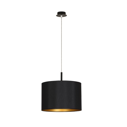 Lampa wisząca ALICE L 4961 Nowodvorski 1x25W E27 Tkanina Czarno-złoty