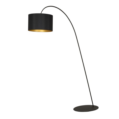 Lampa stojąca podłogowa ALICE L 4963 Nowodvorski 1x25W E27 Stal lakierowana Czarny