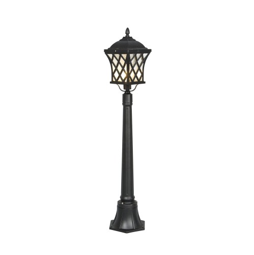 Lampa zewnętrzna stojąca TAY 5294 Nowodvorski 1xE27 25W only LED IP23 Aluminium lakierowane Czarny