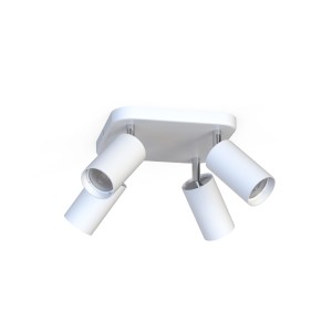 Lampa sufitowa spot EYE SPOT 6017 Nowodvorski 4x10W GU10 R50 Stal lakierowana Biały