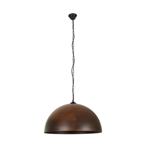 Lampa wisząca HEMISPHERE RUST L 6368 Nowodvorski 1x25W E27 Stal lakierowana Rdzawy