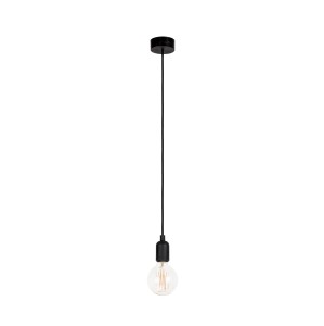 Lampa wisząca SILICONE 6404 Nowodvorski 1x25W E27 Silikon Czarny