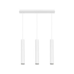 Lampa wisząca EYE 6481 Nowodvorski 3x10W GU10 R50 Stal lakierowana Biały