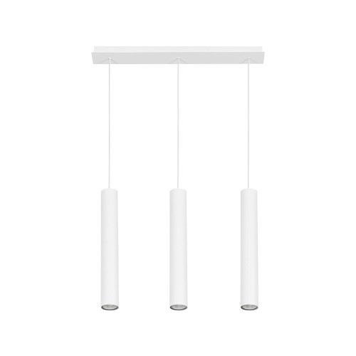 Lampa wisząca EYE 6481 Nowodvorski 3x10W GU10 R50 Stal lakierowana Biały